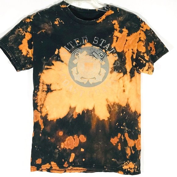 USCG Other - United States Coast Guard Custom Acid Wash Shirt